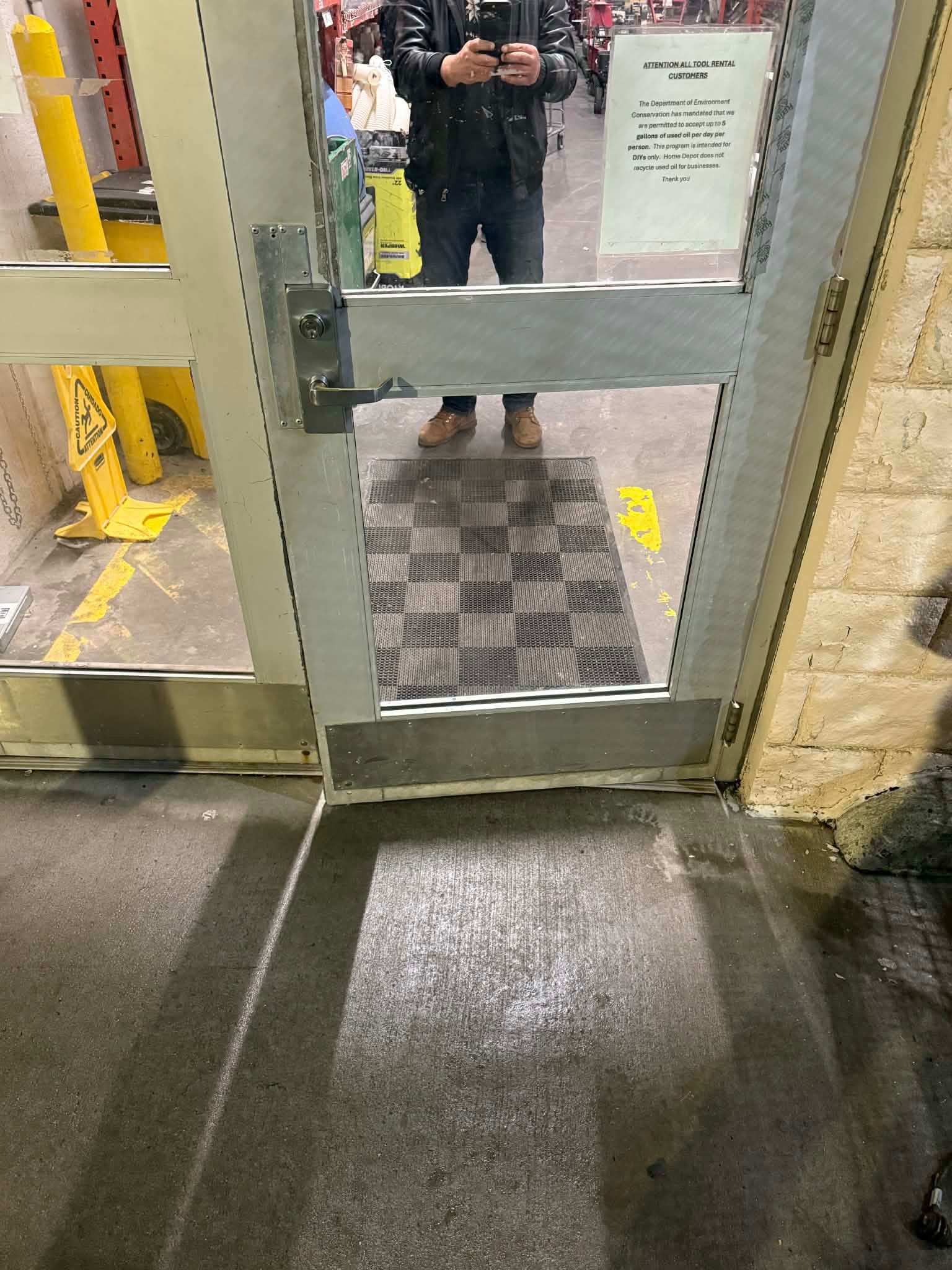 Commercial door lock and handle hardware