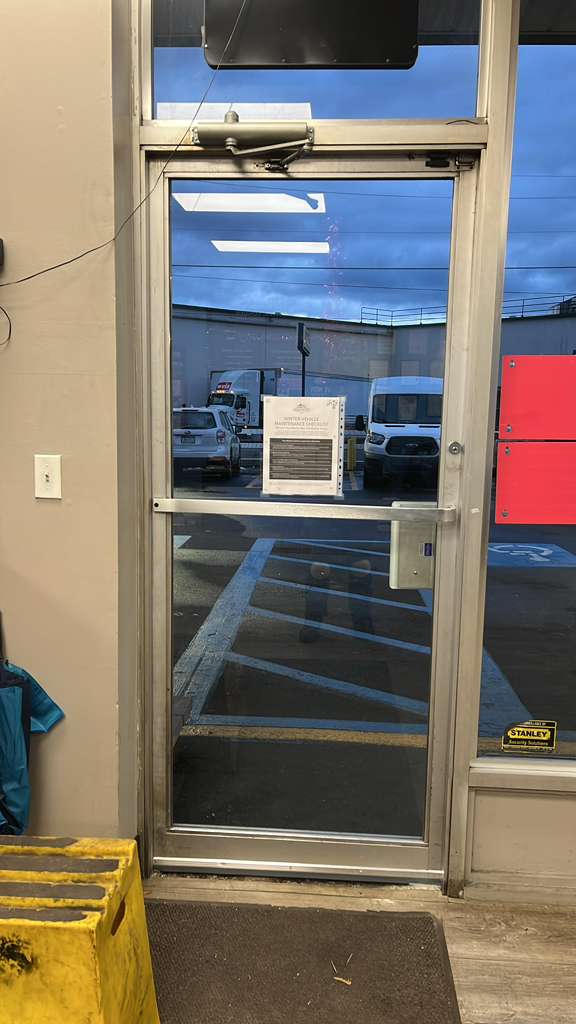 Storefront glass work photo